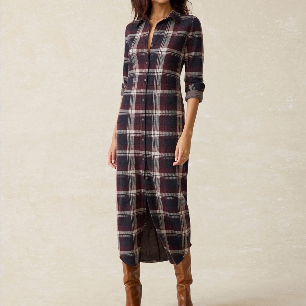 Faherty Legend Sweater Maxi Dress